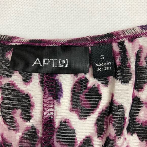 Apt. 9 Women’s Animal Print Blouse Size Small - Picture 2 of 7